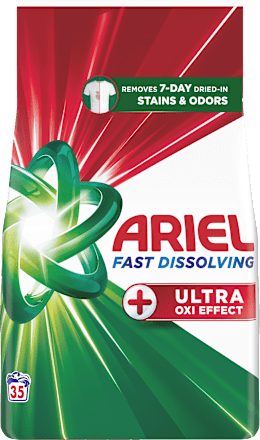 Prašek za pranje perila +ULTRA OXI EFFECT ARIEL