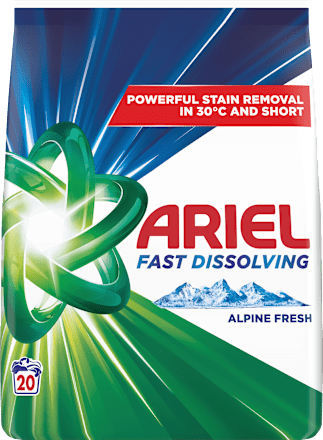Prašek za pranje perila Alpine Fresh ARIEL