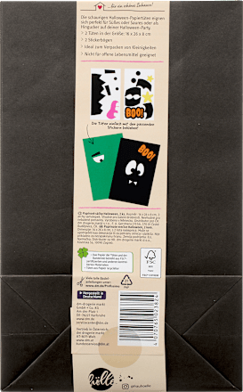 Papiertüten Halloween Profissimo