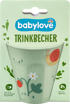Becher 9-Kant Gartentiere babylove