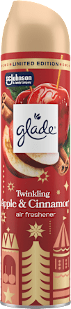 osvěžovač vzduchu ve spreji Twinkling Apple & Cinnamon glade