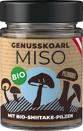 Miso mit Bio-Shiitake-Pilzen GENUSSKOARL