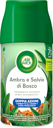 Ricarica spray Freshmatic Ambra e Salvia di Bosco AIR WICK