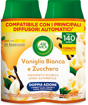 Ricariche spray Freshmatic Vaniglia Bianca e Zucchero AIR WICK