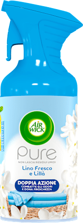 Spray pure per ambienti Lino Fresco e Lillà AIR WICK