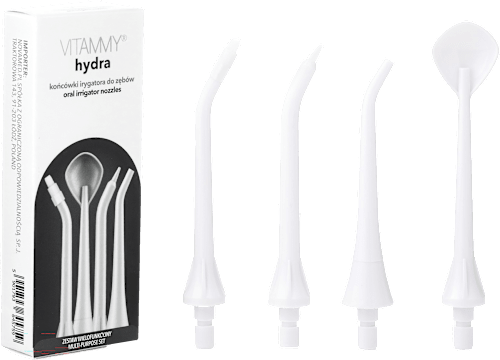 Końcówki do irygatora białe Hydra VITAMMY