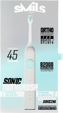 Szczoteczka soniczna SMILS 82000 ruchów VITAMMY
