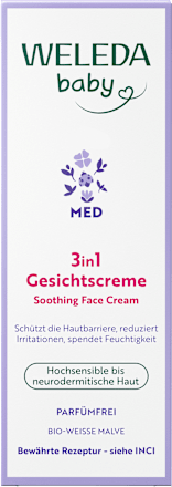 Baby Gesichtspflege Derma Weiße Malve Creme WELEDA baby