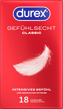 Kondome Classic Gefühlsecht Big Pack Durex