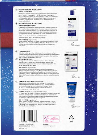 Geschenkset Sanfte Pflege für deine Wohlfühlmomente Neutrogena