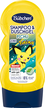 Kinder Duschgel & Shampoo 2in1 Pokemon Pikachu Bübchen