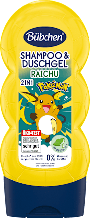 Kinder Duschgel & Shampoo 2in1 Pokemon Pikachu Bübchen