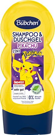 Kinder Duschgel & Shampoo 2in1 Pokemon Pikachu Bübchen