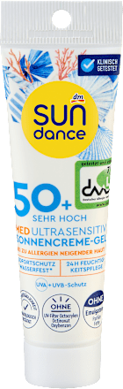 Crema-gel solare MED ULTRA SENSITIVE SPF50+ sundance