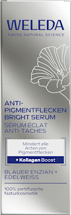 Serum Bright Anti-Pigmentflecken Blauer Enzian & Edelweiss WELEDA