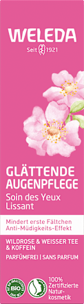 Augencreme glättend Wildrose WELEDA