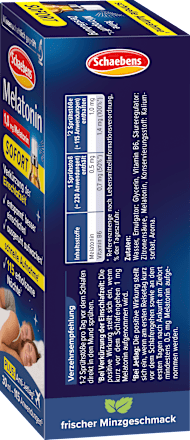 Melatonin Sofort-Spray Schaebens
