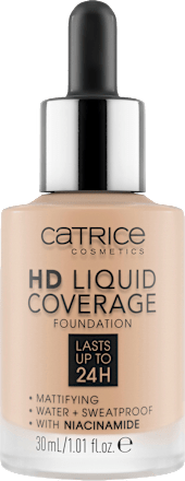 Foundation Liquid HD Coverage 30 Sand Beige CATRICE