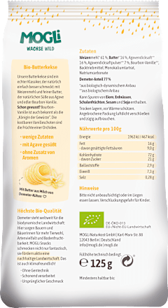 Kinderkekse Dschungel mit Butter ab 3 Jahren MOGLi