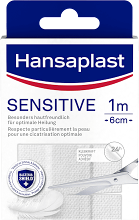 Pflaster Sensitive (6 cm x 10 cm) Hansaplast