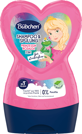 Kinder Shampoo & Spülung 2in1 Prinzessin Rosalea Bübchen