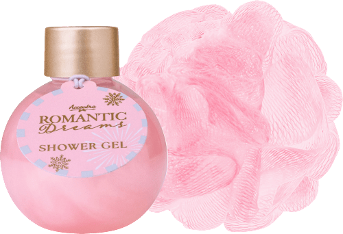 Geschenkset Duschgel "Romantic Dreams" Spieluhr 3tlg accentra