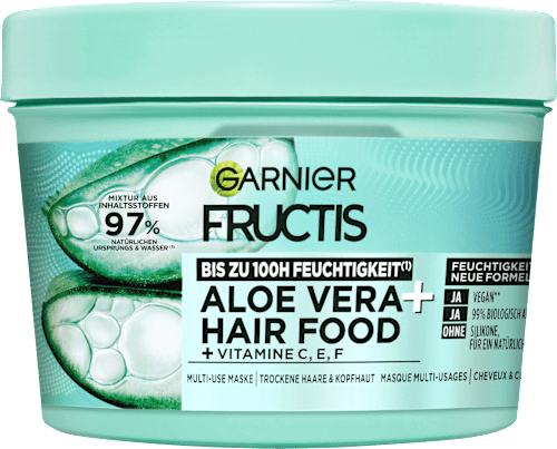 Haarmaske Aloe Vera Hair Food 3in1, trockenes Haar GARNIER FRUCTIS