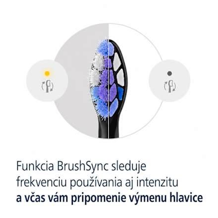 Náhradné hlavice Sonicare S2 Sensitive, Extra Soft, čierna Philips Sonicare