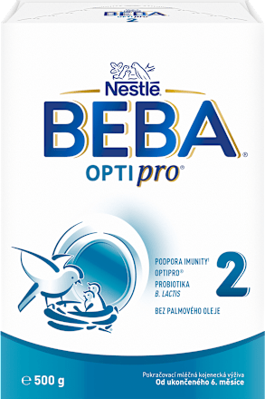 Následná dojčenská mliečna výživa OPTIpro 2 BEBA