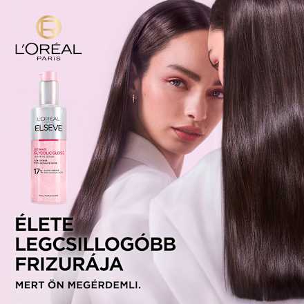 Hajápoló szérum Ultimate Glycolic Gloss, fénytelen hajra L'ORÉAL PARiS ELSEVE