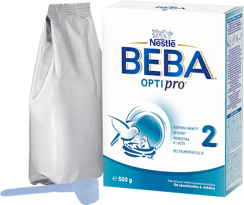 Následná dojčenská mliečna výživa OPTIpro 2 BEBA