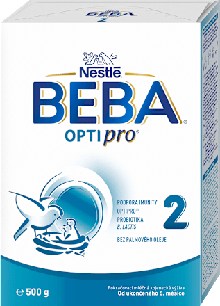 Následná dojčenská mliečna výživa OPTIpro 2 BEBA
