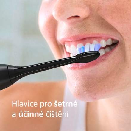 náhradní hlavice S2 Sensitive HX6053/88 Extra Soft černé Philips Sonicare