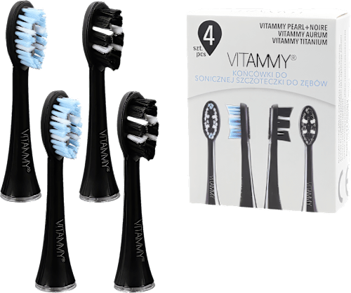Końcówki do szczoteczki Pearl+noire VITAMMY