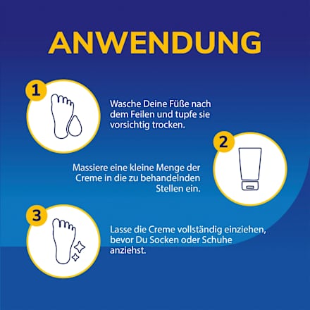 Fußcreme Hirschtalg Dr. Scholl's