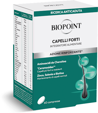 Integratore CAPELLI FORTI BIOPOINT