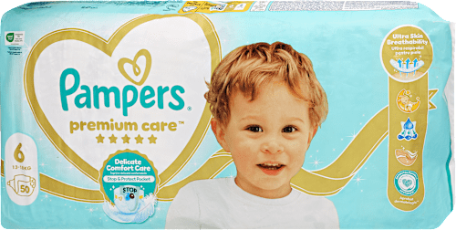 Pelenka 6-os méret, 13-18 kg Pampers Premium Care