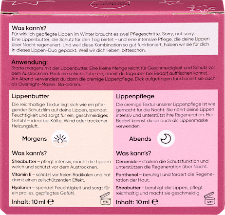 Geschenkset Lippen-Duo hautsache
