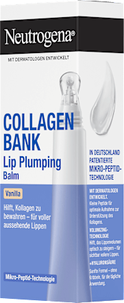 Lippenpflege Lip Plumping Balm Collagen Bank Vanilla Neutrogena