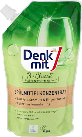 Pro Climate deterdžent za pranje posuđa sa svježim mirisom citrusa Denkmit