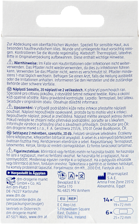 Pflaster Sensitiv Mivolis