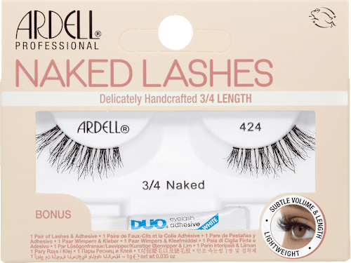 Künstliche Wimpern  Naked Lash 3/4 Length 424 ARDELL