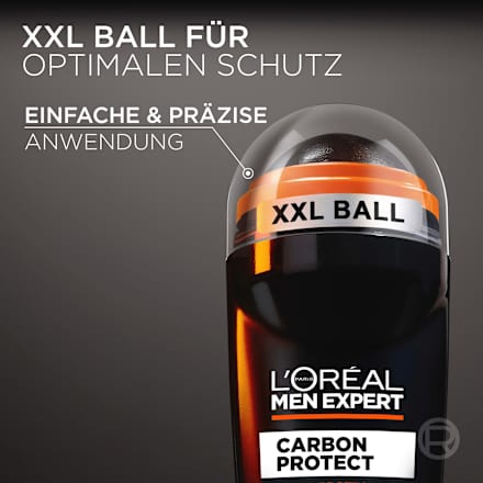 Antitranspirant Deo Roll-On Carbon Protect L'ORÉAL PARiS MEN EXPERT