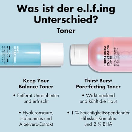 Toner porenverfeinernd Thirst Burst e.l.f. Cosmetics
