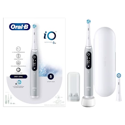 Elektrische Zahnbürste iO Series 6 Grey Opal Oral-B