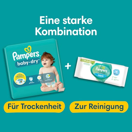 Windeln Baby Dry Gr. 4 Maxi (9-14 kg) Monatsbox Pampers baby-dry