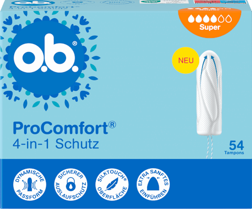 Tampons ProComfort Super o.b.