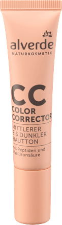 Concealer CC Color Corrector Mittlerer bis dunkler Hautton alverde NATURKOSMETIK