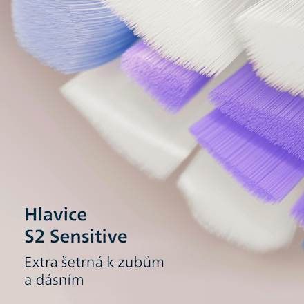 elektrický zubní kartáček 6100 HX7400/02 bílý Philips Sonicare
