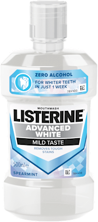 ústní voda Advanced White Mild Taste Listerine